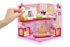 MGA's Miniverse, Make It Mini, Hello Kitty, Sanrio Playset, kawiarenka, zestaw z mini akcesoriami