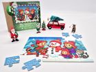 Milliwood, Wesoły Bałwanek, puzzle drewniane, 30 elementów