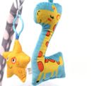 Milly Mally, TinyMini, mata edukacyjna 2w1, kwiat-safari