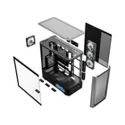 Modecom, Volcano, obudowa komputerowa, AQ400 ARGB MIDI, czarna