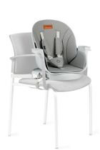 Momi, Woodi, krzesełko do karmienia, 3w1, szare