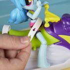 My Little Pony, Equestria Girls, Rainbow Dash, Plaża, zestaw z mini lalką