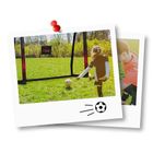 Neo-Sport, bramka piłkarska, czarno-czerwona, 180-120-60 cm