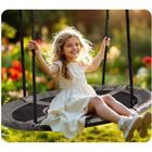 Neo-Sport, Swingo, huśtawka bocianie gniazdo, 100 cm