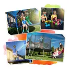Neo-Sport, trampolina ogrodowa dla dzieci, 4,5ft/140 cm