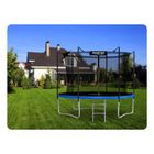 Neo-Sport, trampolina ogrodowa z siatką wewnętrzną i drabinką, 6ft/183 cm