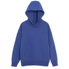 Niebieska bluza unisex z kapturem o kroju oversize NOWEAR