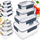 Orion, pojemniki na żywność z pokrywką i uszczelką, 4 szt.