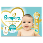 Pampers, Premium Care, pieluszki, rozmiar 2, 4-8 kg, 136 szt.