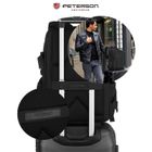 Peterson, plecak podróżny, czarny