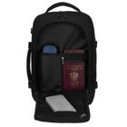 Peterson, plecak podróżny plecak, 2-komorowy, czarny