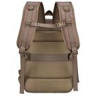 Peterson, plecak podróżny z portem USB, beżowy