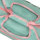 Peterson, torba podróżna, miętowo-różowa