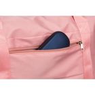 Peterson, torba weekendowa, z uchwytami, różowa