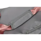 Peterson, torba weekendowo-podróżna, szaro-różowa