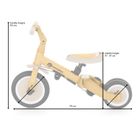 Petite&Mars, Turbo, rowerek trójkołowy 5w1, Dusty Rose