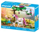 Playmobil, Princess Magic, Magiczna stajnia jednorożców dla mamy i źrebaka, 71839
