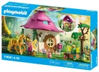 Playmobil, Princess Magic, Przytulny dom wróżek i złoty jednorożec, 71838