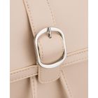 Plecak, beżowy, skóra ekologiczna, Rovicky