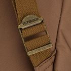 Plecak miejski, brązowy, Peterson