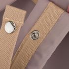 Plecak miejski, różowo-szary, Peterson