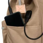 Plecak podróżny, bagaż podręczny do samolotu, beżowy, Peterson