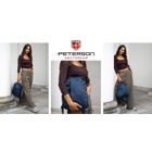 Plecak podróżny, bagaż podręczny do samolotu, niebieski, Peterson