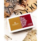 Portfel, brązowy, skórzany, Peterson