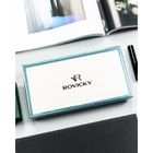 Portfel, czarny, skóra ekologiczna, Rovicky