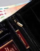 Portfel, czarny, skórzany, Peterson