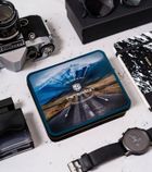 Portfel, czarny, skórzany, Peterson