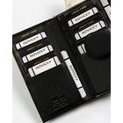 Portfel, czarny, skórzany, Rovicky