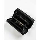 Portfel, czarny, skórzany, Rovicky