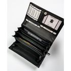 Portfel, czarny, skórzany, Rovicky