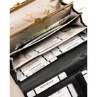 Portfel, czarny, skórzany, Rovicky