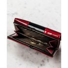 Portfel, czerwony, skórzany, 4U Cavaldi