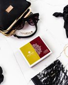 Portfel, czerwony, skórzany, Peterson