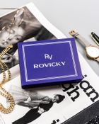 Portfel, czerwony, skórzany, Rovicky