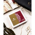 Portfel, fioletowy, skórzany, Peterson