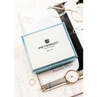 Portfel, granatowy, skóra ekologiczna, Peterson