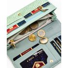 Portfel, jasnozielony, Peterson