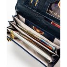 Portfel, niebieski, Peterson