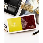 Portfel, skórzany, kwiatowy wzór, Peterson