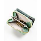 Portfel, zielony, skóra naturalna i ekologiczna, Peterson