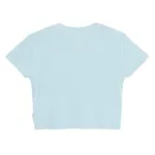Prążkowana koszulka crop top z modalem NOWEAR
