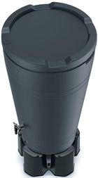 Prosperplast, Modular 5 Basecan, podstawa do zbiornika na wodę deszczówkę, antracyt