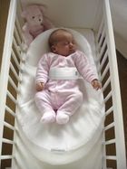 Red Castle, Cocoonababy, zestaw: ergonomiczny materac dla niemowląt + prześcieradło, 2 szt.