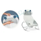 Ricokids, leżaczek bujaczek z wibracją, szary