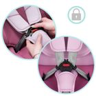 Ricokids, Luco, fotelik samochodowy, 0-36 kg, różowy