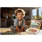 Ricokids, Pojazdy, układanka magnetyczna, puzzle